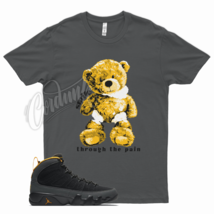 Grey &quot; SMILE PAIN &quot; T Shirt for J1 9 University Gold Yellow Charcoal Grey - $25.64+