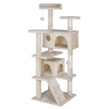 53&quot; Cat Tree Tower Cat Play House Condo Furniture Scratching Kitty Play House - £70.55 GBP