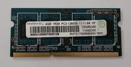 RAMAMEL 4GB 1Rx8 PC3-12800S DDR3 LAPTOP MEMORY - $13.99