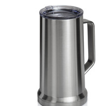 XPAC 22 Ounce Beer Mug with Lid and Handle, Stainless Steel, Vacuum Insu... - $79.99
