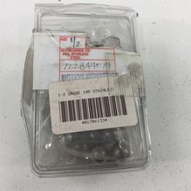 (33) 1/2&quot; Grade 100 Stainless Ball Bearings 722B44074 Motion Industries - $39.99