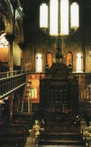 Eldridge Street Synagogue Unposted Postcard Interior Michael Horowitz - £10.25 GBP