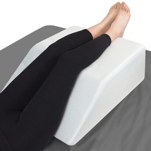 Leg Elevation/Wedge Pillow With Memory Foam Top - Elevated Leg Rest Pillow For C - £50.35 GBP