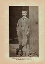 Antique 1910 Print The Life Of King Edward VII and Career of King George... - $29.08 CAD