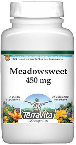 Meadowsweet - 450 mg (100 capsules, ZIN: 511349) - 2 Pack - £26.23 GBP