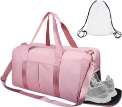Gym Duffle Bag Dry Wet Separated Gym Bag Sport Duffle Bag Training Handbag Yoga  - £39.34 GBP