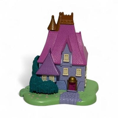 1995 Bluebird Polly Pocket Cinderella Stepmother's House, Carriage & 9 Figures Item image 5