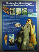1970 French West Indies Tourist Board Ad - This is the Caribbean Riviera:  - £14.53 GBP