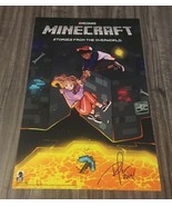 MINECRAFT RAFER ROBERTS SIGNED 2019 NYCC Comic Con EXCLUSIVE POSTER Dark... - £23.37 GBP
