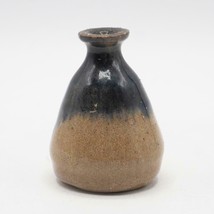 Handmade Moderne Studio Poterie Vase Miniature Grès Petit Herbe Théière - $29.71