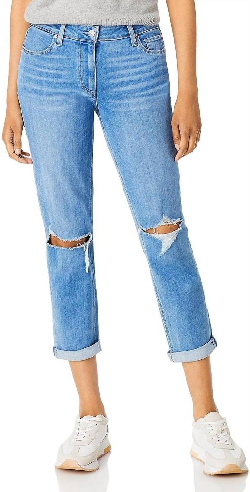 Paige Women&#39;s Brigitte Mid Rise Boyfriend Jeans Size 30 - $189.09
