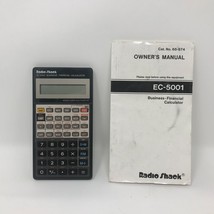 Vintage Radio Shack 10-Digit Business Financial Calculator EC-5001 with ... - $199.99