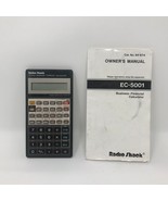 Vintage Radio Shack 10-Digit Business Financial Calculator EC-5001 with ... - $199.99