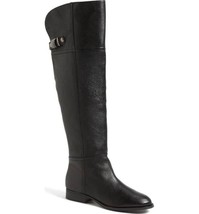Chinese Laundry Flash Over Knee Leather Boots- Black, US 6 - £23.29 GBP