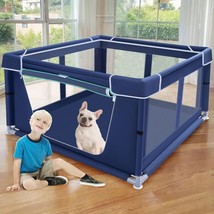 42X42X25.6 Inches Puppy Playpen With Gate, Dog Playpen For Puppies Or Sm... - $63.99