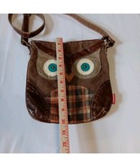 Union Bay Boho Owl Crossbody Bag Brown Faux Leather - $235.50 MXN