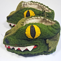 Gator Zooties Baby Booties Silk Road Bazaar 0-12 month Slippers Crocodil... - £22.11 GBP