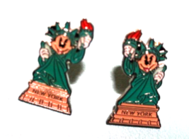 Disney Minnie Mouse as Statue of Liberty New York EARRINGS - £6.35 GBP