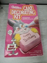 Wilton 1977 Cake Decorating Kit Bugs Bunny Foil Pan In Box 3205‐276 Loon... - $9.50