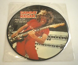 SAMMY HAGAR Piece Of My Heart (Geffen Records, 1981 England) 7&quot; PICTURE ... - £23.46 GBP