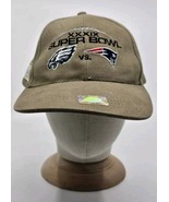 Super Bowl Strapback Hat XXXIX 2005 Beige Strapback Football NFL Eagles ... - €13,44 EUR