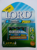 12 LORD II Twin Blades cartridges 3 packs, fit also Wilkinson II, S II, and ATRA - £7.05 GBP