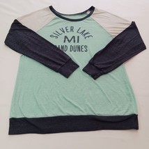Blue 84 RN#99658 Women&#39;s XL Multicolor Cotton Blend Raglan T-Shirt Made ... - $9.00