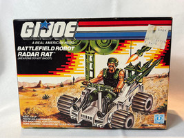 1988 Hasbro Inc G I Joe Battlefield Robot Radar Rat  Factory Sealed Box - $118.75