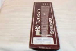 HO Scale Shinohara #4 Left Hand Switch Code 100 Nickel Silver, BNOS - $30.00