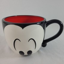 Mickey Mouse Mug 24 oz Embossed Cup Coffee Signed Disney Jumbo Vtg - $9.95