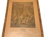Antique Etching Print E COUCHE WEDDING NIGHT-BED Moreau Simonet Baudouin - $66.28