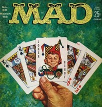 MAD Magazine March 1962 Issue No 69 Celebrities Movies TV Shows Parody Spoof - $38.25