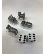 New 2014 MY MONOPOLY MAKE YOUR OWN GAME ~ Replacement Parts (tokens &amp; Dice) - $5.89