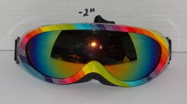 Ski Snow Goggles Black Outdoor Winter Rainbow - $24.70