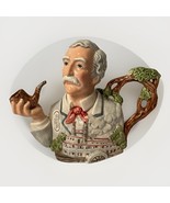 Fitz and Floyd Mark Twain Teapot Limited Edition 752/5000 Collector Series 1995 - $2,269.83 MXN