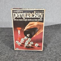 Vintage Perquackey Dice Game 1975  Lakeside Toys Word Spelling Game - £21.89 GBP