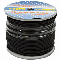 Seismic Audio 500 feet Microphone Mic Cable Spool ~ Make your own XLR - £177.04 GBP