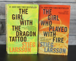 The Girl Who Played With FIRE/DRAGON Tattoo Book 2 Books By Stieg Larsson, Pb,Vg - £8.86 GBP