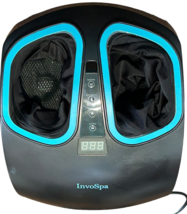 InvoSpa Shiatsu Foot Massager Machine with Heat - Electric Deep Kneading - EUC - £21.42 GBP