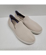 Rothy&#39;s Women&#39;s The Sneaker Size US 8.5 Sand Beige/White Slip On Comfort... - $29.60