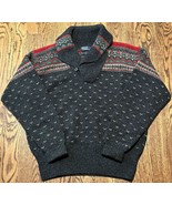 Vintage Polo Ralph Lauren Sweater Medium 97% Wool Hand Knit EUC - £118.27 GBP