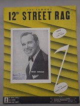 The Famous 12TH Street RAG-by Russ Morgan-Buy War Bonds 1914 Sheet Music - $18.65