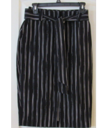 Apt. 9 Pencil Skirt Black &amp; White w/tie Sash Women&#39;s Sz 4 NWOT Dressy - $19.65