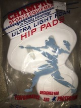 NEW CHAMPRO Football Hip Pads Ultra LIght Foam NIP FHAT6A - $11.88
