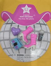 U Style Novelty Mini Erasers Disco - $13.99