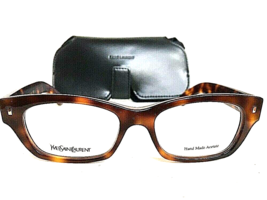 New Yves Saint Laurent  YSL 63305L 51mm Tortoise Men&#39;s Women’s Eyeglasses Frame - £135.39 GBP