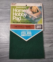 Scotch-Brite Home &#39;n Hobby Pad New Old Stock 1972 Vintage Movie Prop Med... - £13.36 GBP