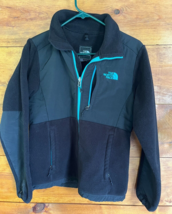 North Face Women&#39;s Black Polartec Long Sleeve Full Zip Fleece Jacket Siz... - $333.87 MXN