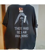 Men&#39;s Disney Darth Vader Shirt Awakening XL BLACK star wars  - $22.59