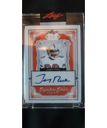 Jerry Rice Ruby fire Gemstone Mirrored scroll 1/1 Leaf Signature 49ers - $4,999.99